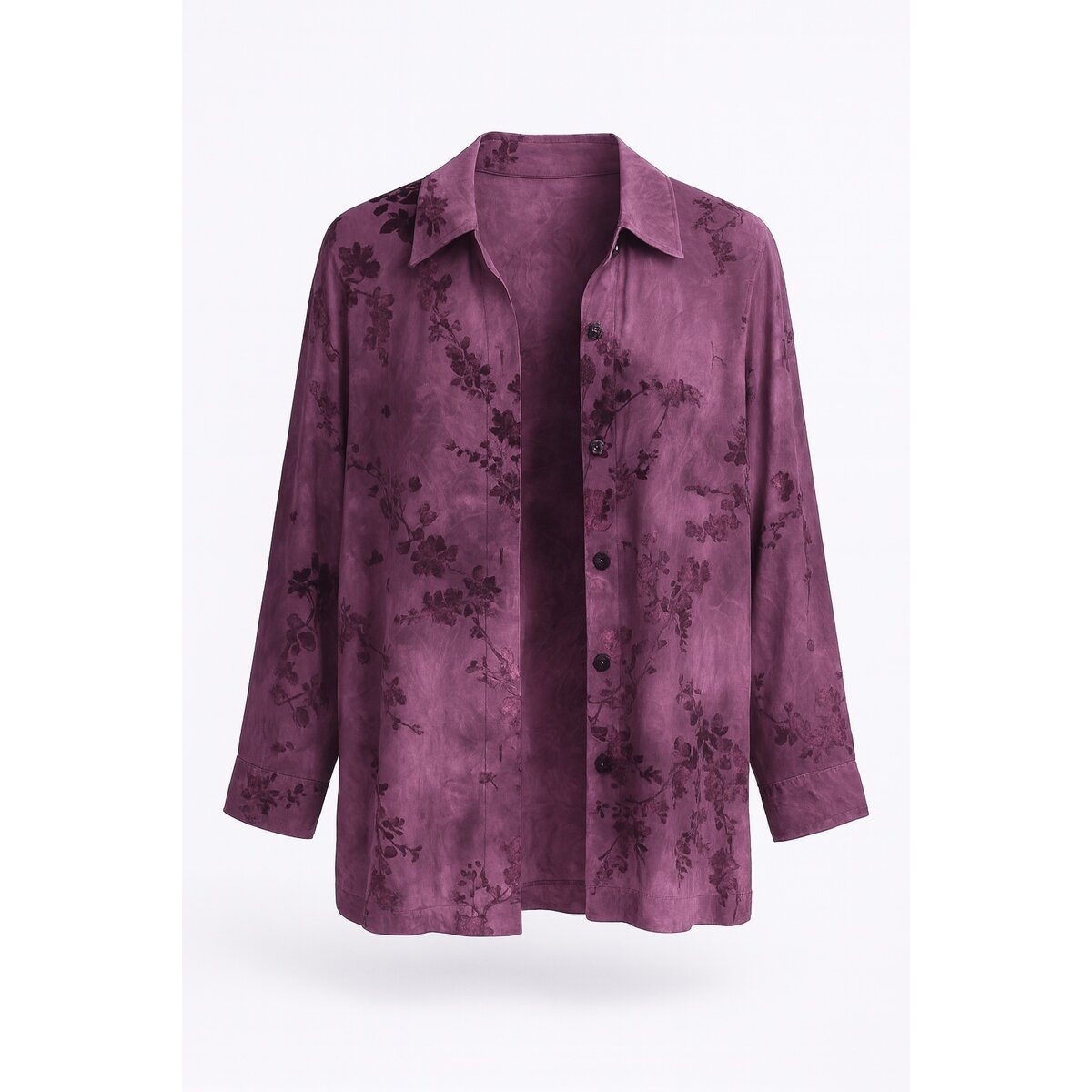 Camisa brocada Alexia Rosa